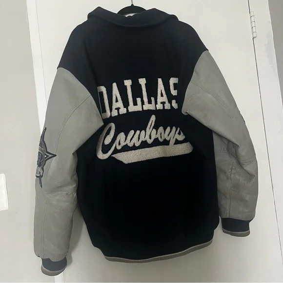 Vintage Dallas Cowboys Varsity Jacket - Picture 8 of 12
